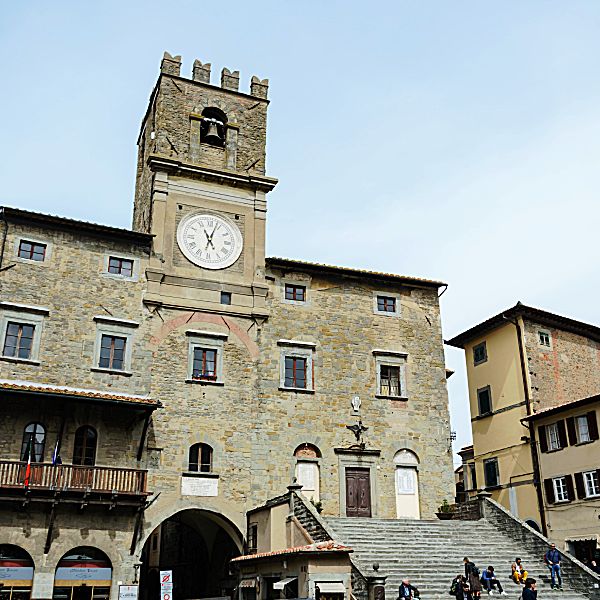 Palazzo Comunale, Piazza della Repubblica, Cortona, Tuscany-IT