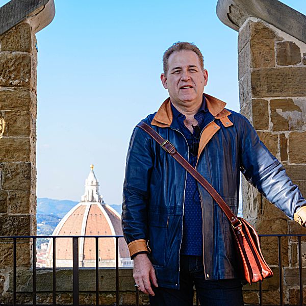View of Il Duomo from Palazzo Vecchio's tower, Firenze-IT