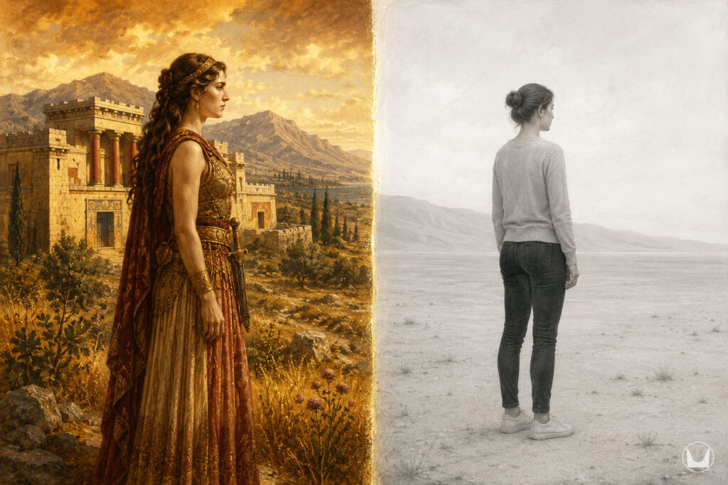 Bronze Age Woman vs Modern Woman