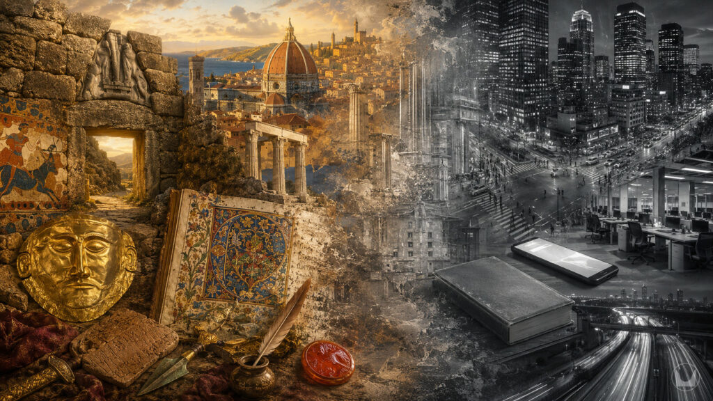 Ancient/Old vs. Modern/Contemporary
