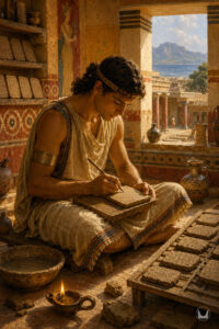 Mycenaean scribe