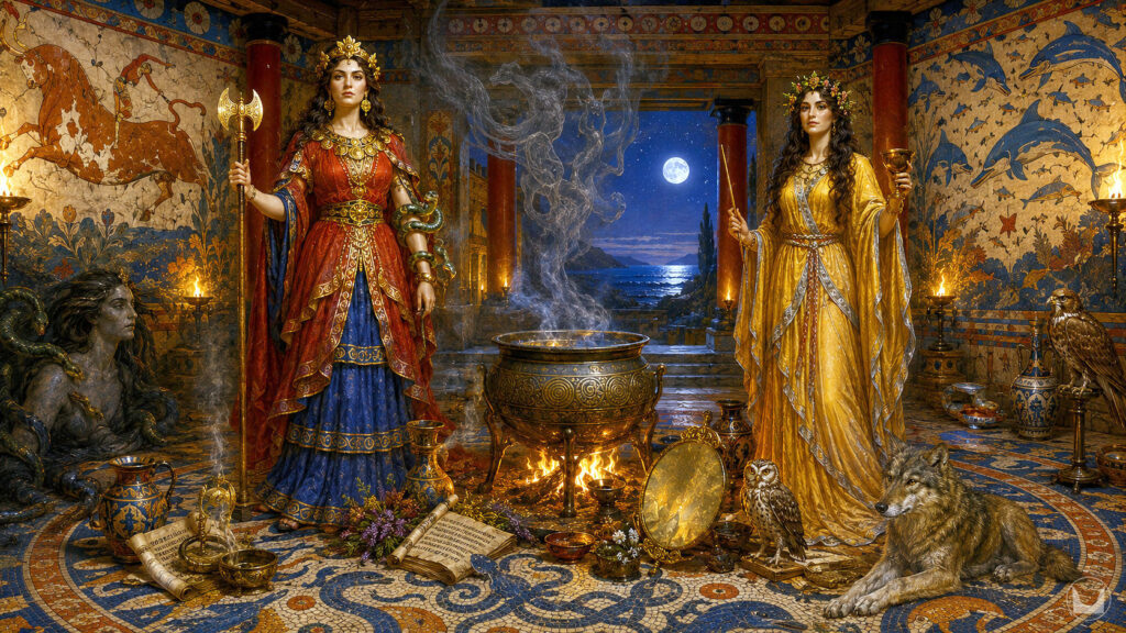 Pasiphaë & Kírkē