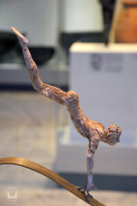 Ivory Bull-Leaper Figurine