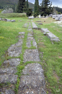 Altar base stones of the Temple of Nemean Zeus