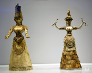 The Snake Goddess Figurines