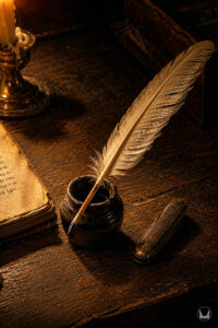 Plume and Inkpot