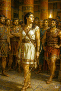 Atalántē Among the Heroes