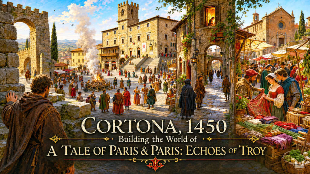 Cortona, 1450 AD | Building the World of A Tale of Paris & Paris: Echoes of Troy