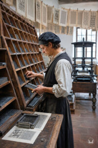 The Typesetting: Character by Character, Line by Line