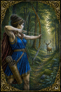 Atalanta and the Hart