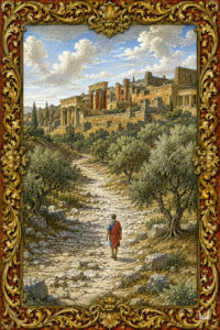 The Dry Riverbed Beyond the East Gate