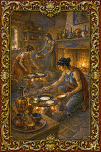 Mageíres at the hearths | What the museums hold
