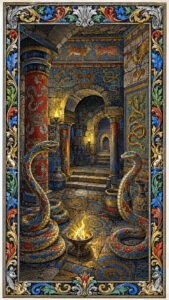 Serpents in the Labyrinth of Knossos