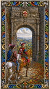 The Wall That Encircles Cortona