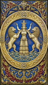 Potnia Theron Flanked by Lions